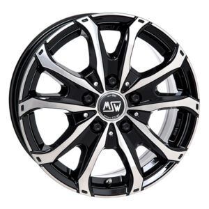MSW 48 VAN BLK/POL 6.5x16 5/130 ET55 CB89.1 - Image 1