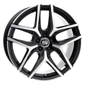 MSW 40 BLK/POL 9x19 5/130 ET55 CB66.5 - Image 1